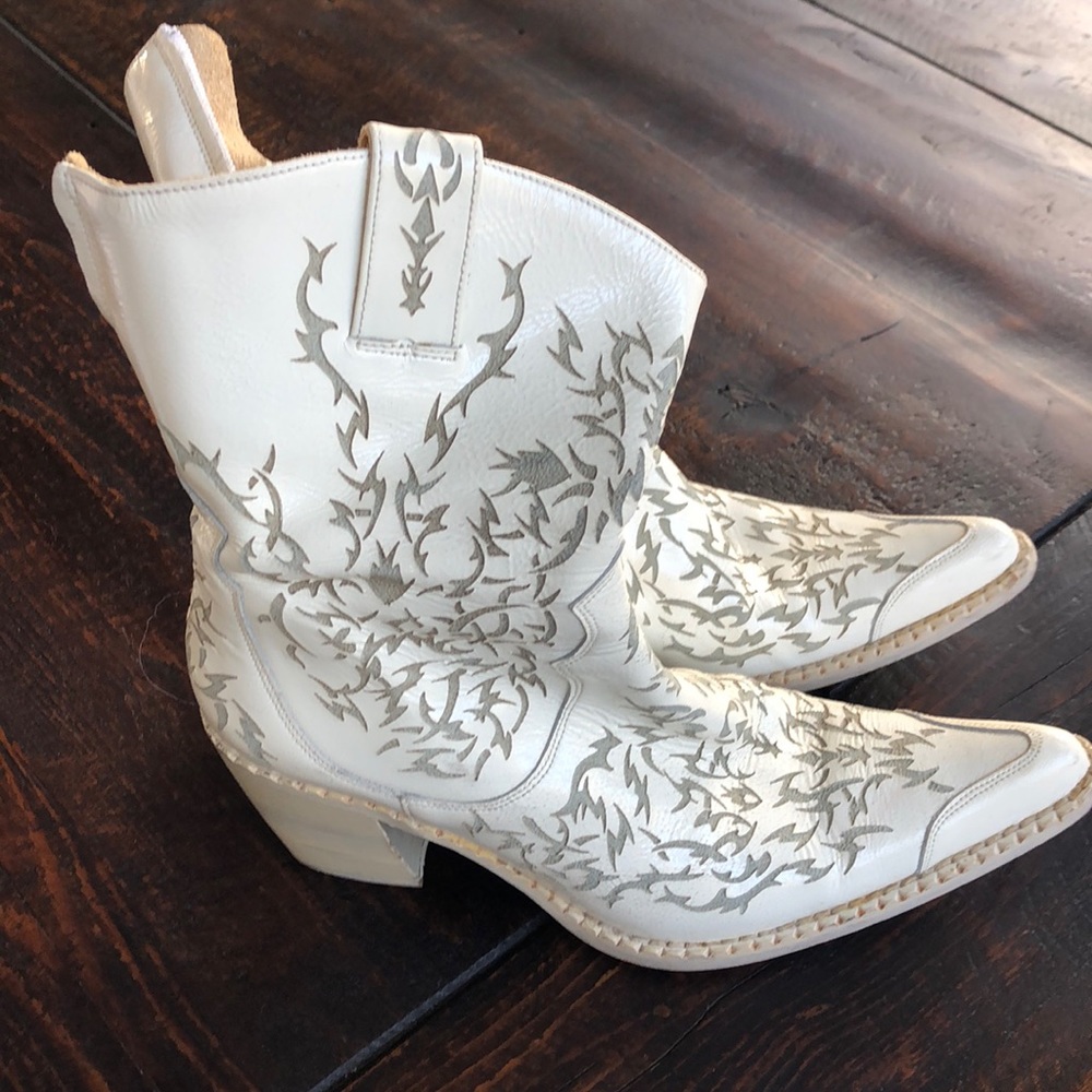 White boots